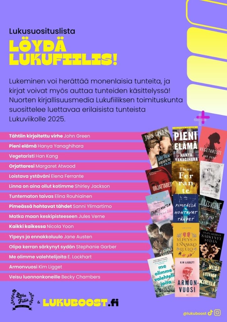 Lukufiilis x Lukuboost