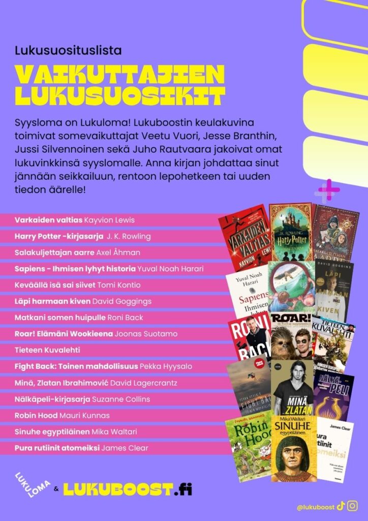 Lukuloma x Lukuboost