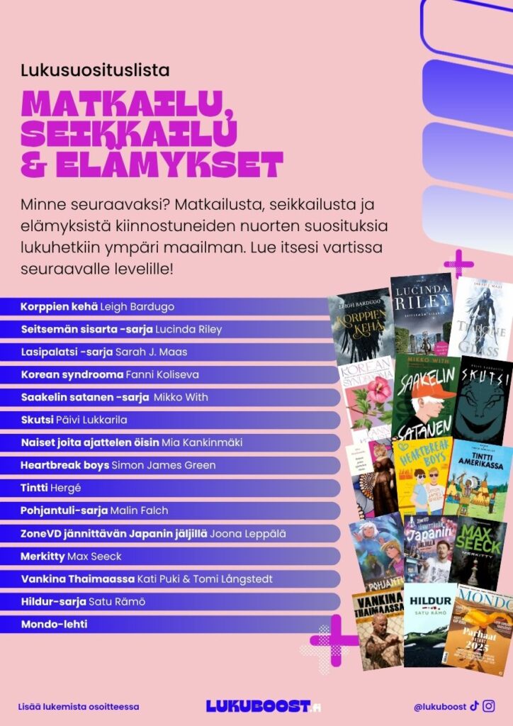 Matkailu, seikkailu ja elämykset