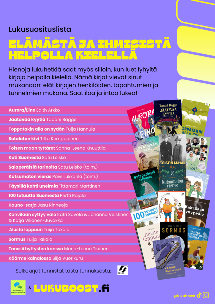 elämästä ja ihmisistä helpolla kielellä